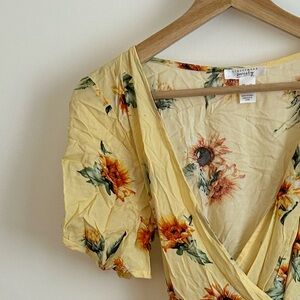 Sunflower maxi dress